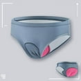 thumbnail image 2 of eczipvz Women's Cycling Underwear 3D Padded Bike Shorts Breathable Ergonomic Design Lightweight Bicycle Biking Undershorts(Grey,L), 2 of 3
