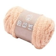 thumbnail image 3 of HOMYL Chunky Yarn Jumbo Tubular Yarn Tube Giant Yarn Handcrocheted Bulky Yarn Arm Knitting Yarn for Throw Pillow Hats Scarf Pet Bed Light Khaki, 3 of 8