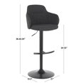 thumbnail image 4 of Boyne Industrial Barstool by LumiSource, 4 of 8