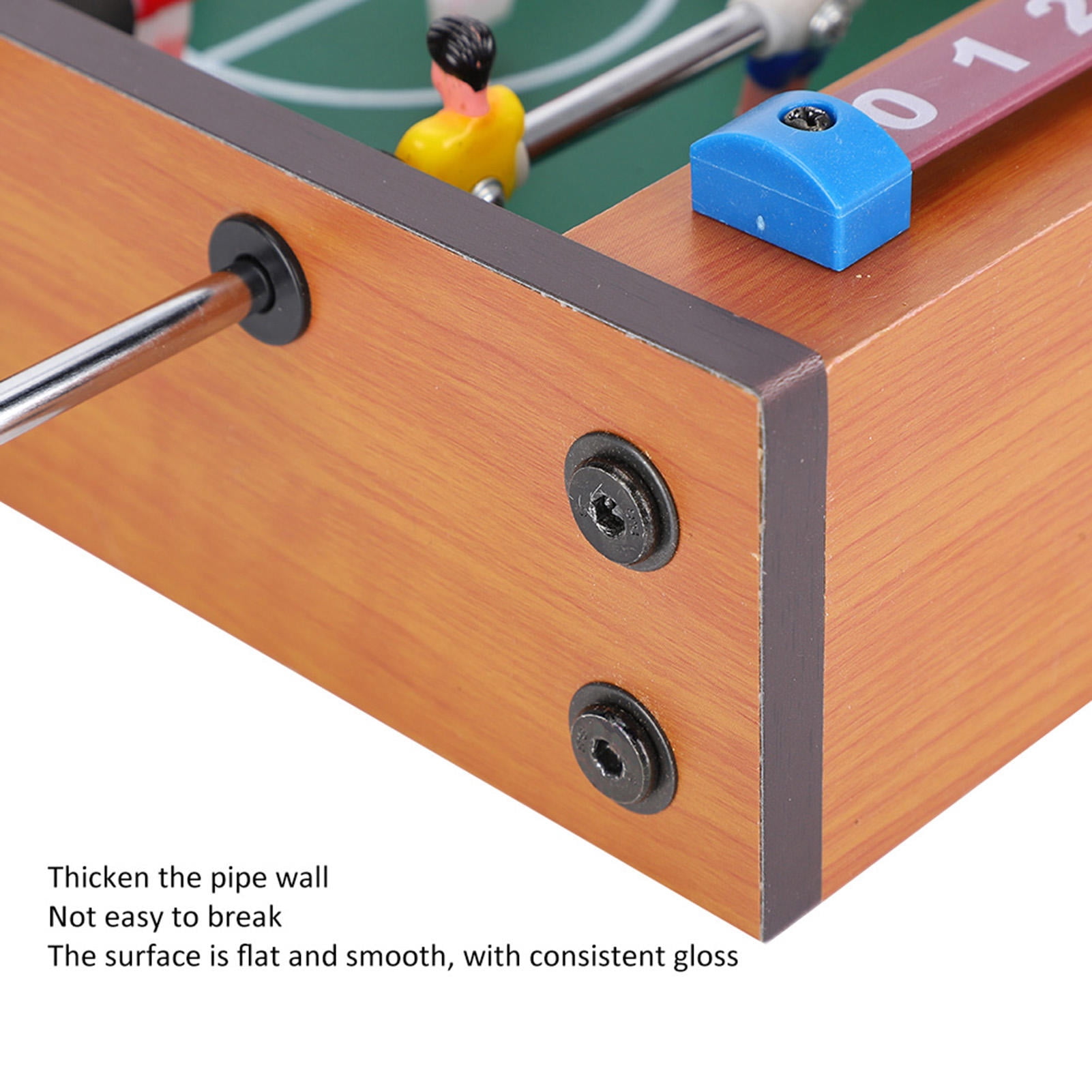 Suodoka Durable Foosball Table – Thick‑Wall, Anti‑Collision Cotton, Slider Scoreboard, Lock‑Nut Stability – Ideal Indoor Game for Kids & Parties