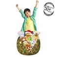 thumbnail image 3 of Mexican Storage Toy Bag Chair, Cartoon Hand Drawn Style Doodles Latin American Style Colorful Culture Elements, Stuffed Animal Organizer Washable Bag, Large Size, Multicolor, by Ambesonne, 3 of 3