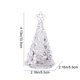 thumbnail image 3 of Luz nocturna de árbol de estrella de iceberg acrílico de Navidad | Adorno de mesa LED amarillo cálido | Decoración de la cabecera del dormitorio | Modelo de batería de bajo consumo | 10.5x5.5cm, 3 of 8