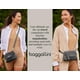 thumbnail image 2 of Baggallini Bolso bandolera pequeño con triple cremallera para mujer - Riñonera convertible de 8x6 pulgadas - Ligero resistente al agua, 2 of 5
