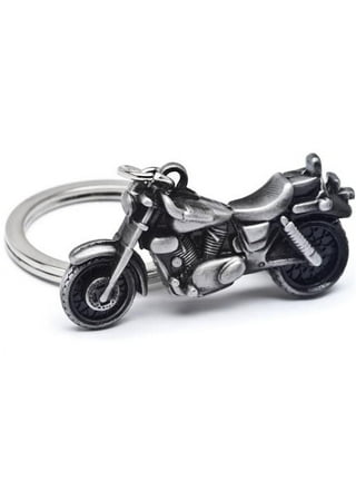 Yaoping Mini Motorcycle Helmet Keychain Men's Gift Five-Pointed Star Helmet  Key Ring