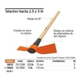 thumbnail image 2 of Talacho-hacha Truper 18648 5 Lb Mango Madera TH-5MX, 2 of 2