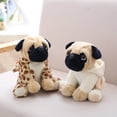 thumbnail image 4 of 20CM Stuffed Simulation Dogs Plush Sharpei Pug Lovely Puppy Pet Toy Plush Animal Toy Children Kids Birthday Gifts, 4 of 9
