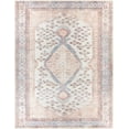thumbnail image 4 of Hauteloom Moora Boho Vintage Distressed Area Rug - Machine Washable Traditional Medallion Area Rug for Living Room, Bedroom, Dining Room - Tan, Peach, Blush - 6'7" x 9' (6x9), 4 of 16