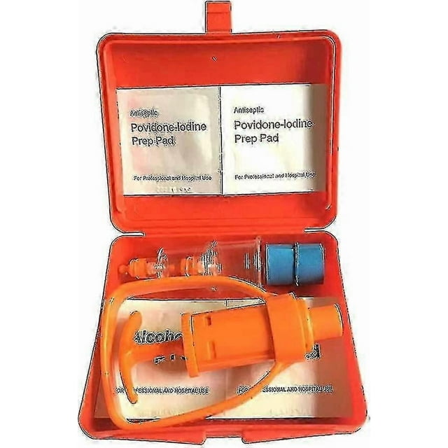 Snake Bite Kit,venom Extractor Sting Suction Pump First Aid Safety Tool Snake Insect Sting Poison Remover Outdoor Survival Tool -ZHENV