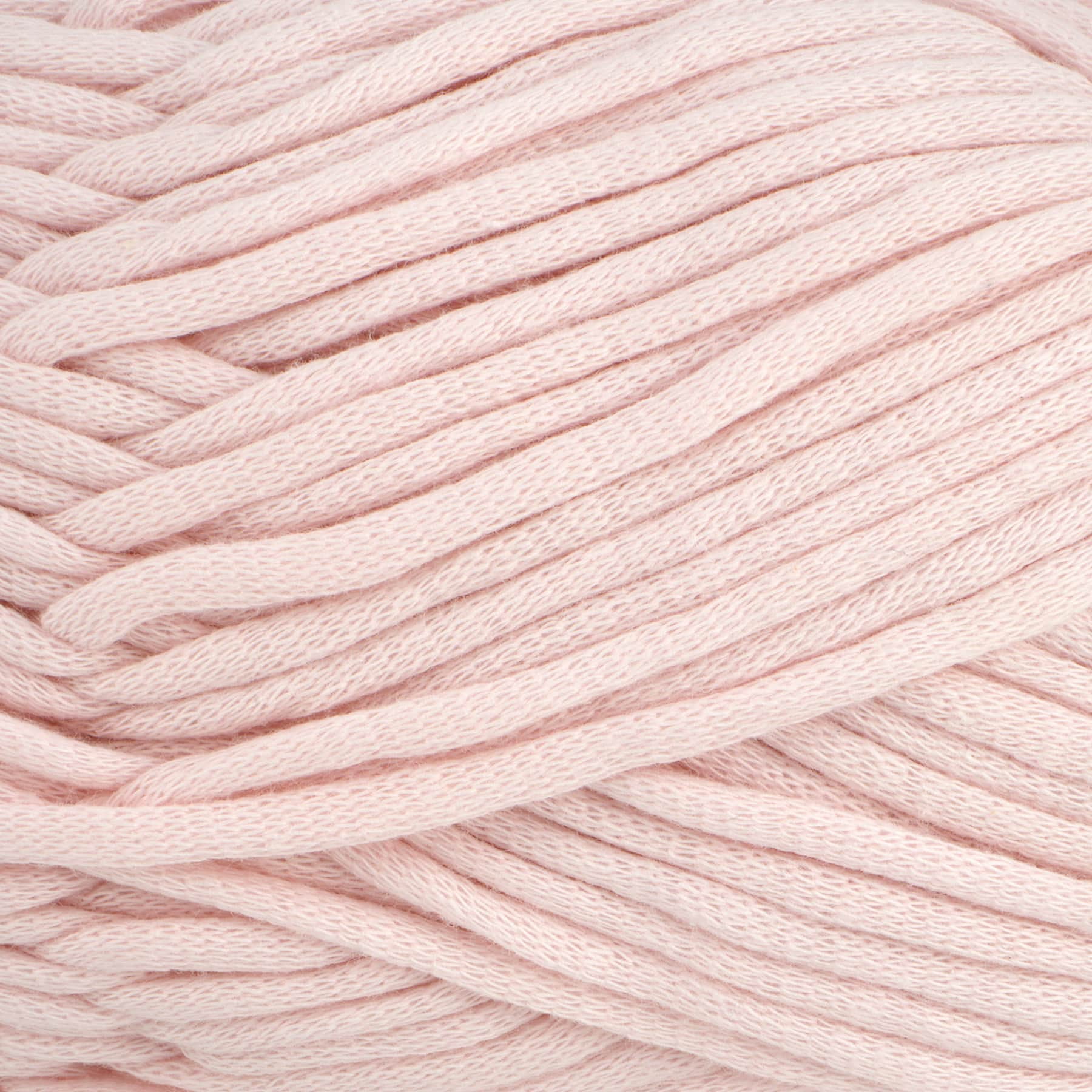 Loops & Threads Cuddle Craft Tube Yarn - Medium (4) Cotton Nylon Blend, Soft Tube Yarn for Knitting, Crochet & Crafts, Ideal for Apparel, Accessories & Decor, 109 yd / 3.52 oz Skein, 8 Pack