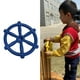 thumbnail image 5 of Tholdsy Volante de juguete de plástico para jardín de infantes, barco, columpio, jardín al aire libre, parque infantil, juego de Juegos de césped Azul, 5 of 6
