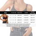 thumbnail image 3 of MKLEKYYWorkout Bra Womens Comfort Lightly Lined Seamless Wireless Triangle Bralette Bra, 3 of 4