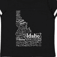 thumbnail image 4 of Inktastic Idaho State Word Salad Boys or Girls Toddler T-Shirt, 4 of 5