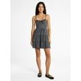 thumbnail image 2 of No Boundaries Woven Flannel Dress, Women's, 2 of 5