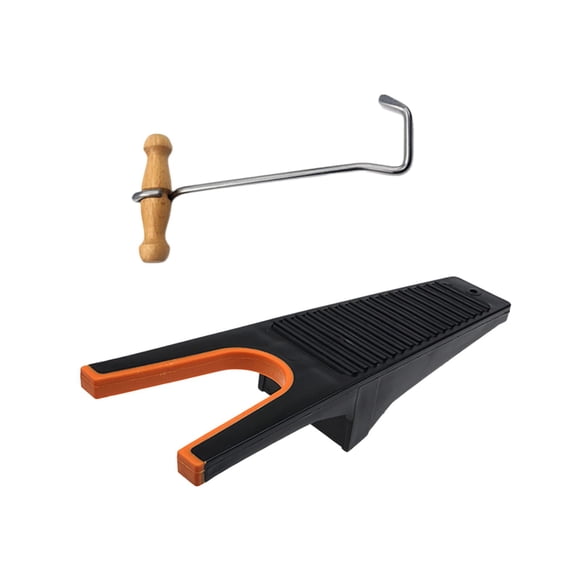 2 Piezas Extractor de Botas Herramienta Desmontadora Calzador y Gancho Resistentes Antideslizantes en PP Metal Adecuados para Hombres Mujeres Montar