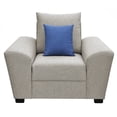 thumbnail image 2 of Sillon El Bazar Store Islandia Lino Beige 1 plaza Modular Moderno Sofa sala, 2 of 4