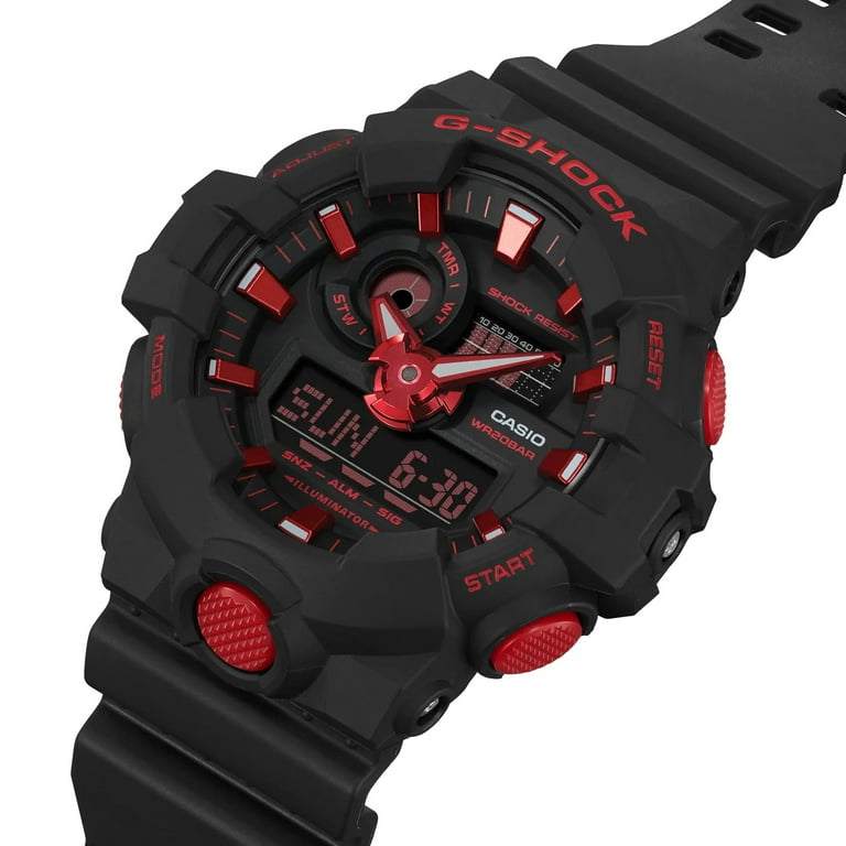 G Shock GA700 Ignite Red Series Walmart