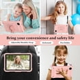 thumbnail image 5 of FJLBDE Case for Samsung Galaxy Tab A11 / Tab A9 8.7 Inch 2025/2023 with Butterfly Stand, Shockproof Protective Tablet Cover with Shoulder Strap for Kids Girls, Pink, 5 of 5