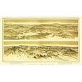 thumbnail image 2 of Bien 18x12 Gold Ornate Wood Framed with Double Matting Museum Art Print Titled - Grand Canyon, Mt Trumbull Mt Emma Arizona, 2 of 4