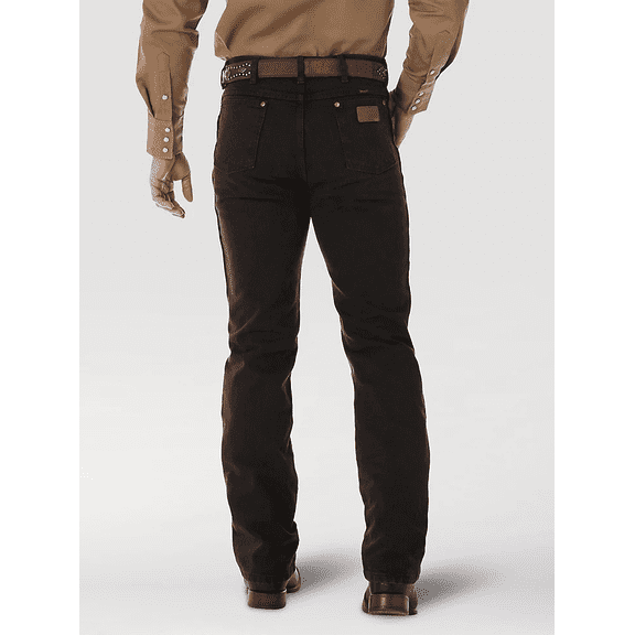 Wrangler Cowboy Cut Slimblack Chocolate - Mens Jeans - 936Kcl