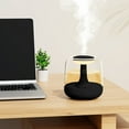 thumbnail image 2 of Wovilon USB Humidifier With Light ,Quiet Cool Mist Humidifier For Bedroom And Office ,Plants, Easy To Clean, 2 of 9