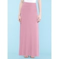 thumbnail image 3 of Made by Johnny Women's Fold-Over Maxi Skirt M PINK, 3 of 6
