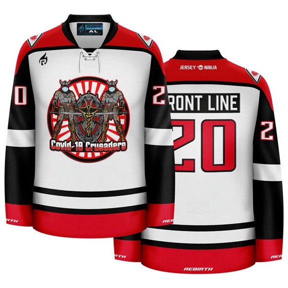 Covid-19 Crusaders Front Line Appreciation Hockey Jersey