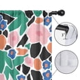 thumbnail image 4 of Blackout Kids Curtains,Pioneer Flower Floral Print Pattern Childrens Insulated Curtains Set Of 2,Bedroom Essentials,Toddler Room Decor 42"x84", 4 of 5