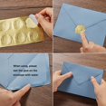 thumbnail image 3 of 50 Pack Dusty Blue A6 s with Cards 4x6 Thick Folded Cardstock and Gold Stickers for Greeting Cards, Wedding, Birthday, Invitations, Baby Showers (Dusty Blue, 4x6), 3 of 4