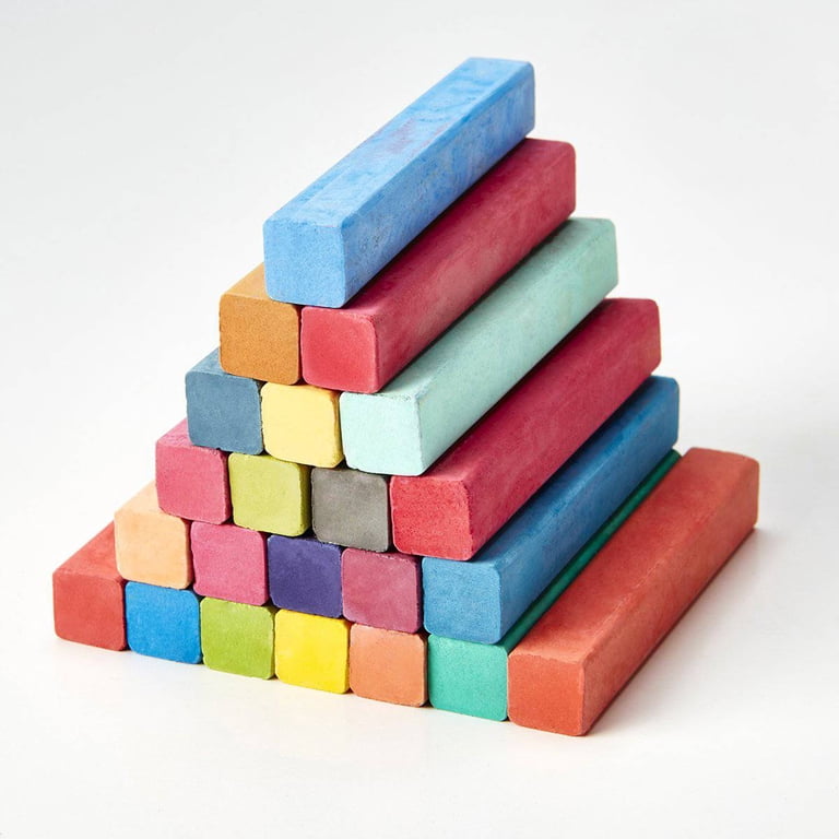 Kingart Studio Colored Square Chalk Pastels, 48 Colors photo 3