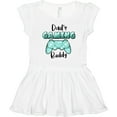 thumbnail image 3 of Inktastic Dad's Gaming Buddy- Aqua Controller Girls Toddler Dress, 3 of 5
