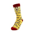 thumbnail image 6 of Cheesy Pizza Pattern Socks from the Sock Panda (Adult Small - Shoe Sizes 2-5), 6 of 6