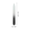 thumbnail image 4 of Unique Bargains 5 Pcs Double-sided Glass Nail Files Black, 4 of 7