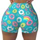 thumbnail image 2 of Fotbe Donut Shorts Sin Costuras – Shorts Deportivos de Cintura Alta para Mujer, Elásticos para Gimnasio, Yoga, Running o Ciclismo-Small, 2 of 8