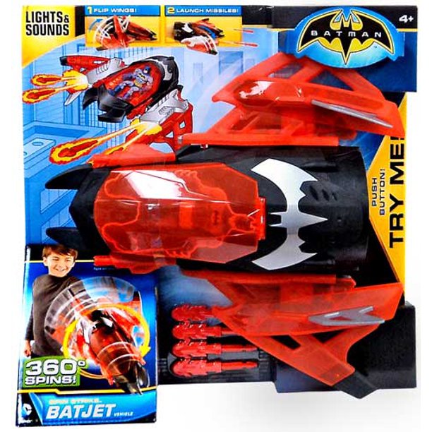 Batman Spin Strike Bat Jet Vehicle