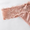 thumbnail image 6 of felwors Sexy Lace Women Panties Underpants Comfortable Soft Low Waist Cute Women Underwear Lady Lingerie(Pink, XL), 6 of 7