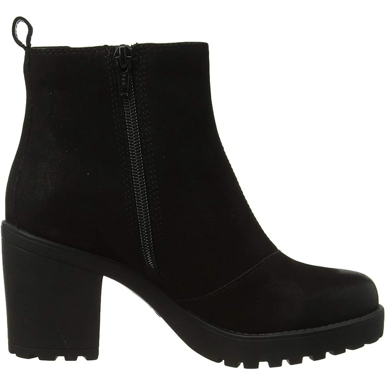 leninismen Urter Monopol Vagabond Grace Women's Block Heel Slip On Nubuck Leather Chelsea Boot In  Black Size 8 - Walmart.com