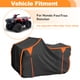 thumbnail image 2 of Cubierta para ATV para Honda FourTrax Rancher Cuatrimoto Cubierta Impermeable de Tela Oxford con Recubrimiento PU a Prueba de Viento Protección Exterior para Todo Clima Negro, Naranja, 2 of 6