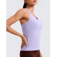 thumbnail image 4 of CRZ YOGA Seamless Racerback Tank Tops for Women Gym Workout Athletic Running Sleeveless Shirts Breathable, 4 of 4
