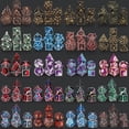 thumbnail image 2 of CiaraQ Mystery Metal DND Dice Set – 7pc Blind Bag with Random Class & Funny DND Stickers – Metal Role Playing Dice for Dungeons and Dragons, 2 of 10