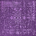thumbnail image 1 of Ahgly Company Indoor Square Oriental Purple Industrial Area Rugs, 7' Square, 1 of 4