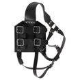 thumbnail image 2 of Accesorios de fotografía de funda, soporte de de material cuero PU temática, accesorios de disfraz de Halloween, de escenario, Negro CUTICAT Vaina de espada doble, 2 of 6