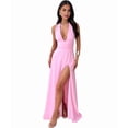thumbnail image 3 of Long Dresses for Women Perfect for Spring Weddings and Summer Parties Pink L, 3 of 7
