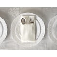 thumbnail image 5 of " OCCASIONS " 100 Plates Pack,(50 Guests) Vintage Wedding Party Disposable Plastic Plates Set -50x10.25'' Dinner + 50x7.5'' Salad/Dessert Plate (Portofino Plain White), 5 of 7