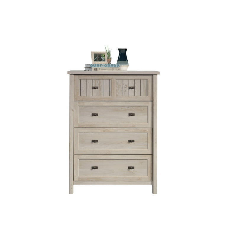 Sauder Costa 4 Drawer Chest, Chalked Chestnut Finish - Walmart.com
