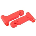 thumbnail image 1 of Car Auto Plastic Handle Safety Emergency Break Hammer 133mm Long 2pcs, 1 of 5