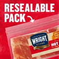 thumbnail image 5 of Wright Brand Limited Edition Hot Honey Flavored Real Wood Smoked Thick Cut Refrigerated Bacon, 1.5 lb, 5 of 12