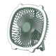 thumbnail image 2 of Ventilador de escritorio, lámpara de escritorio, ventilador eléctrico silencioso y fácil de transportar, miniventilador recargable, ventilador, 2 of 9
