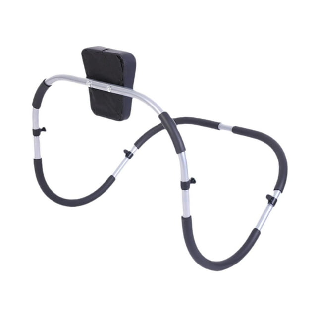 S SERENABLE Abdominal Machine Steel Nonslip for Men Women Workout Equipment Home Gym Use black