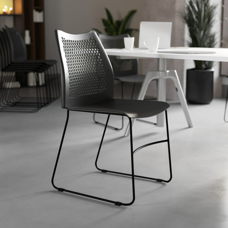 Flash Furniture Stack Chair Dolly - Heavy Duty Sled Base Transport For Multiple Chairs