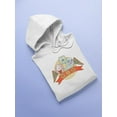 thumbnail image 3 of Cartoon Hungry Ghost Festival Hoodie Women -Image by Shutterstock, Female 4X-Large, 3 of 4